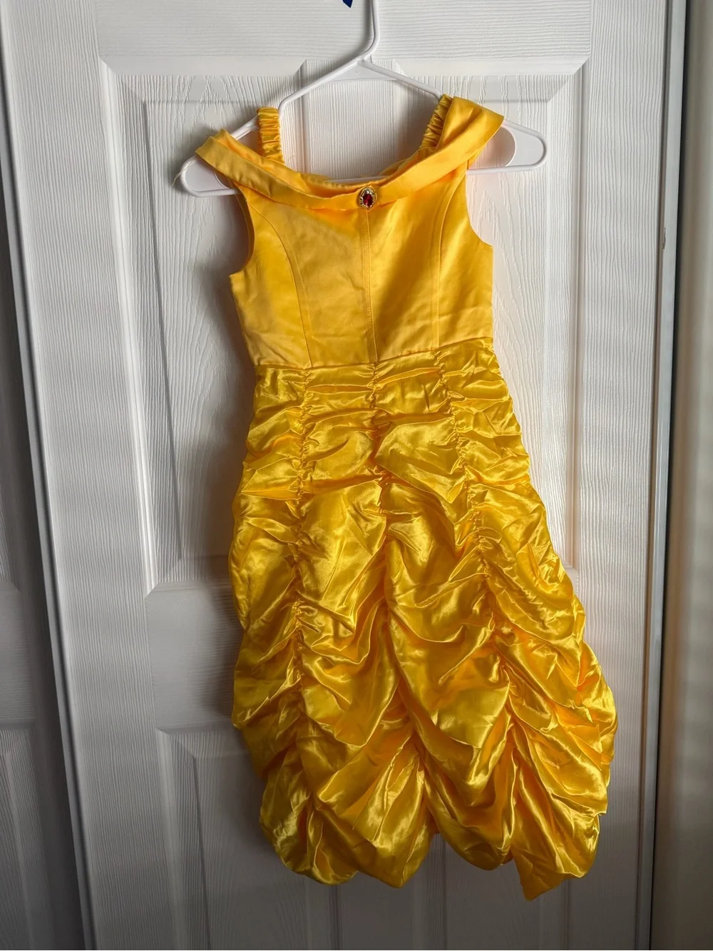 Kids Costume. Belle. Yellow Gold Dress.